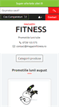 Mobile Screenshot of magazinfitness.ro